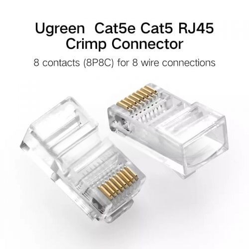 [NW110] Hạt mạng RJ45 cho dây CAT5e Ugreen (10 chiếc/túi) Ugreen
