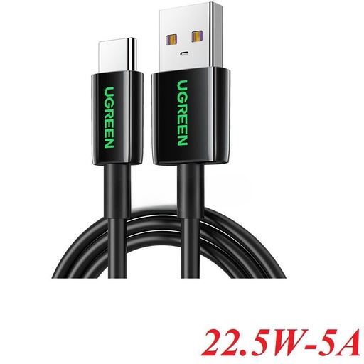 [US357] Cáp dữ liệu USB 2.0 sang USB Type-C dài 1M Ugreen