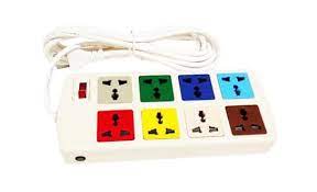 Ổ cắm 8D32WN kéo dài đa năng 8 ổ Lioa (Dây 3m)