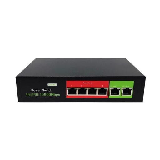 [SW-06-4P-B] Switch PoE 4 cổng ONECAM SW-06-4P-B